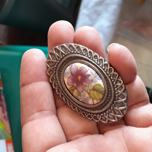 Etain Zinn Pewter Tin Pin - Picture 1 of 4